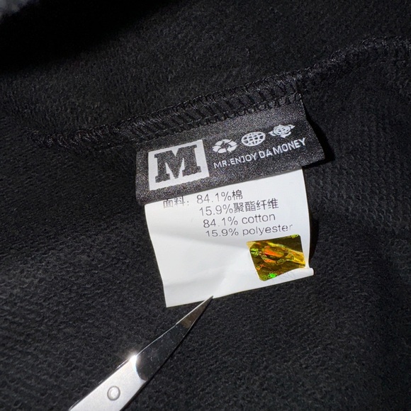 NEW Men’s Snow Day x MEDM Rapper Snowday Black Hoodie Sweatshirt M Medium NWT - Picture 13 of 16